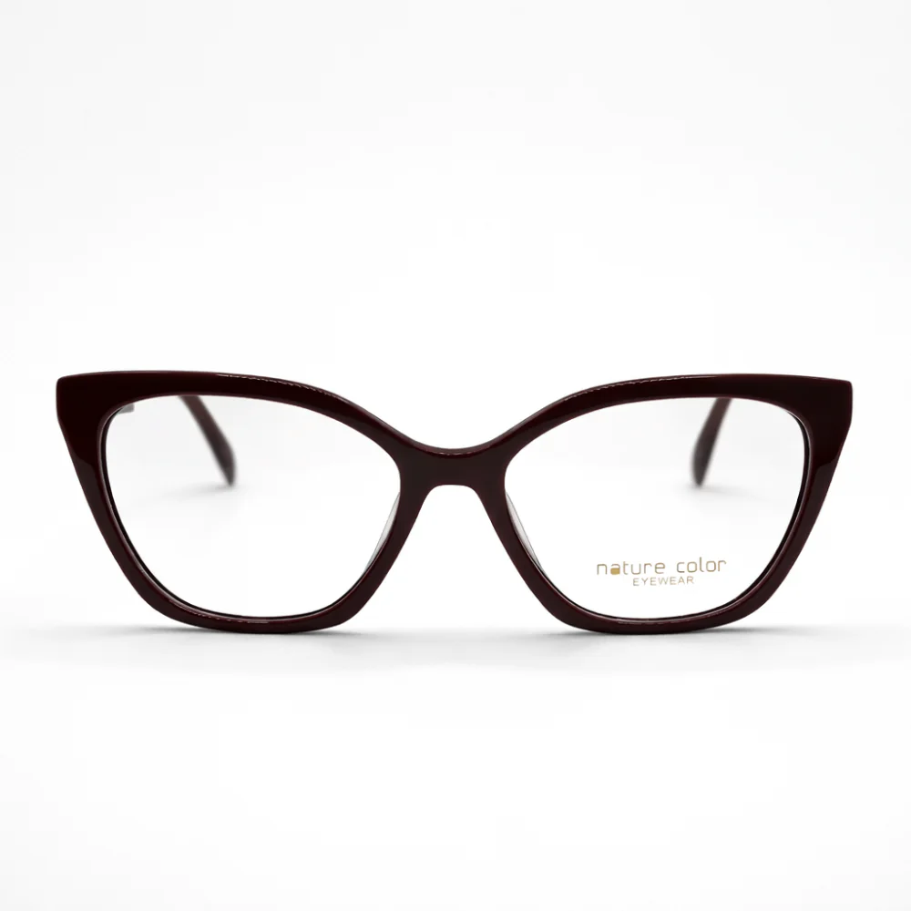 Monture Femme Cat Eye Élégante – Nature Color MS8381B C2