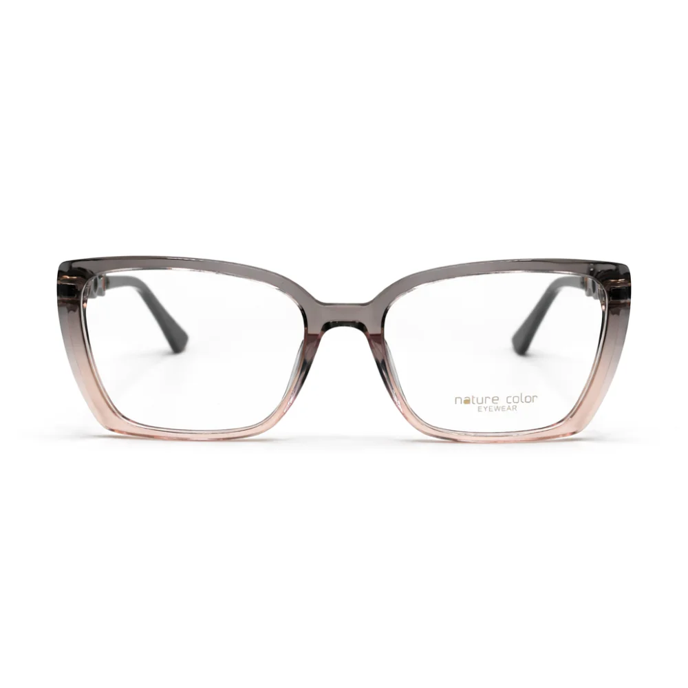 Nature Color Élégance MG6801A C3 – Monture gris dégradé rose
