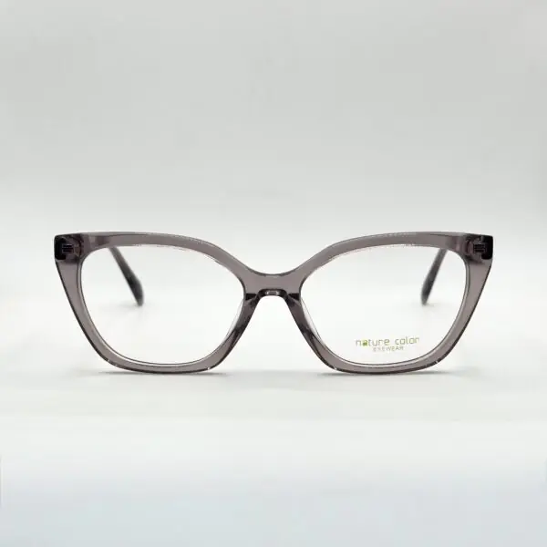 Nature Color MS8381B-C4 – Monture Optique Cat-Eye Translucide | 54-17-142